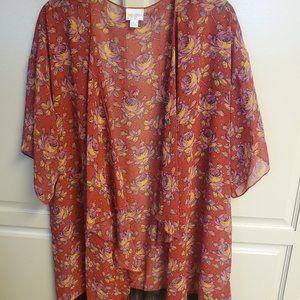LuLaRoe Monroe Kimono w/ Fringe